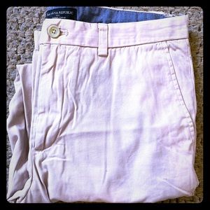 Banana Republic Slim Fit Dress Khakis